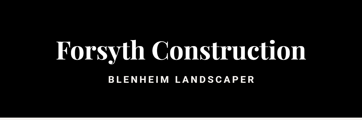 Forsyth Construction - hard landscaping in Blenheim